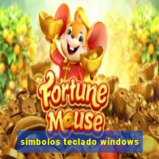 simbolos teclado windows